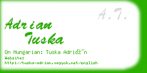 adrian tuska business card